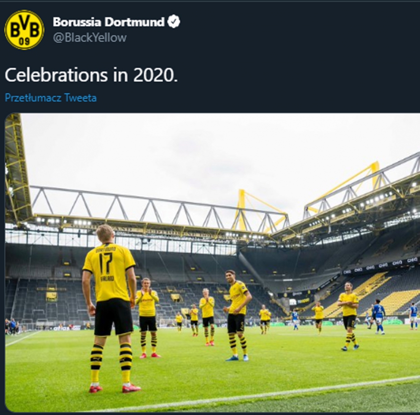 Celebrowanie bramek w 2020 roku... :D